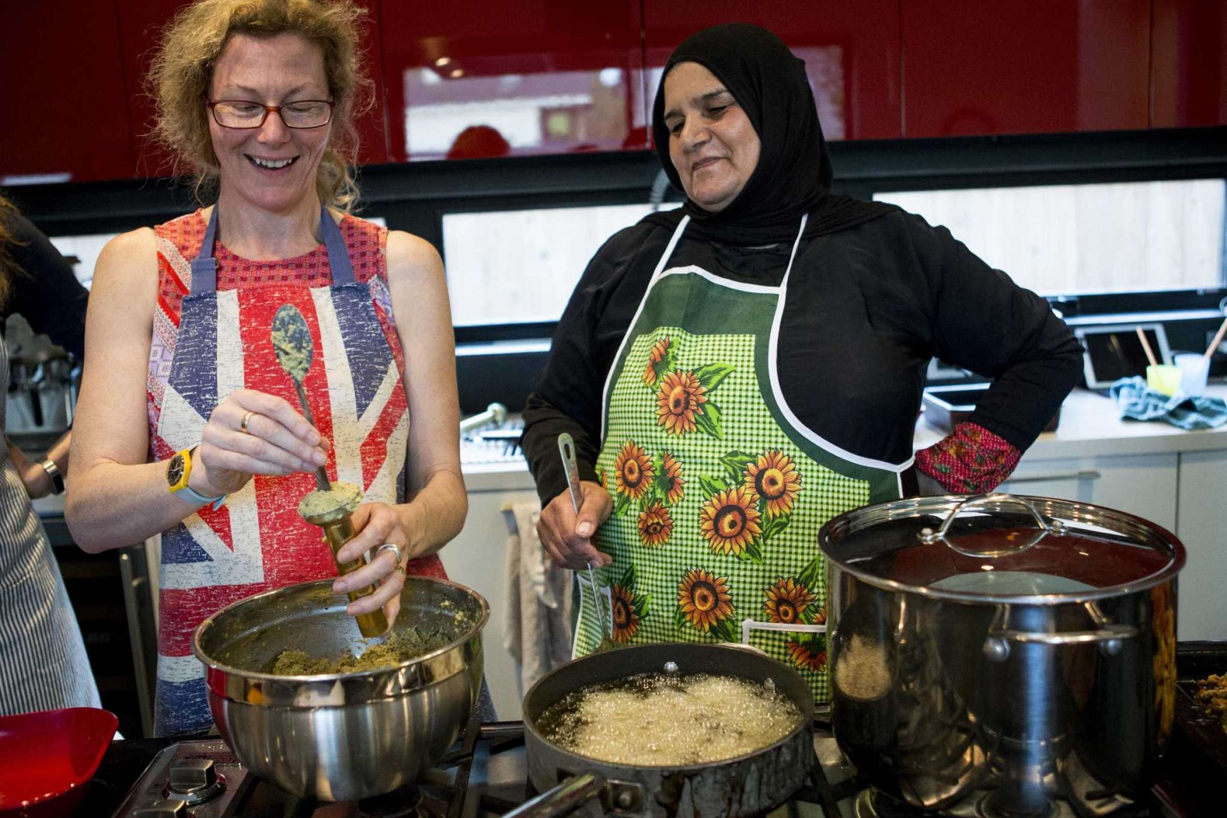 Syrian refugee shares kitchen talent with a dash of love for home