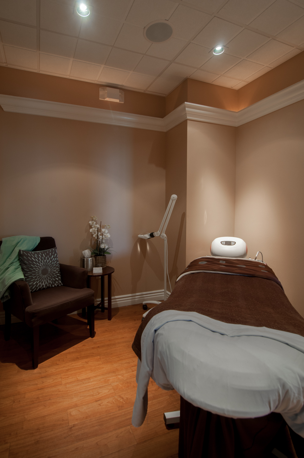 Massage Room Treatment Room Spago Day Spa Medispa Salon Punta Gorda Florida Michael Stampar D.O. DO