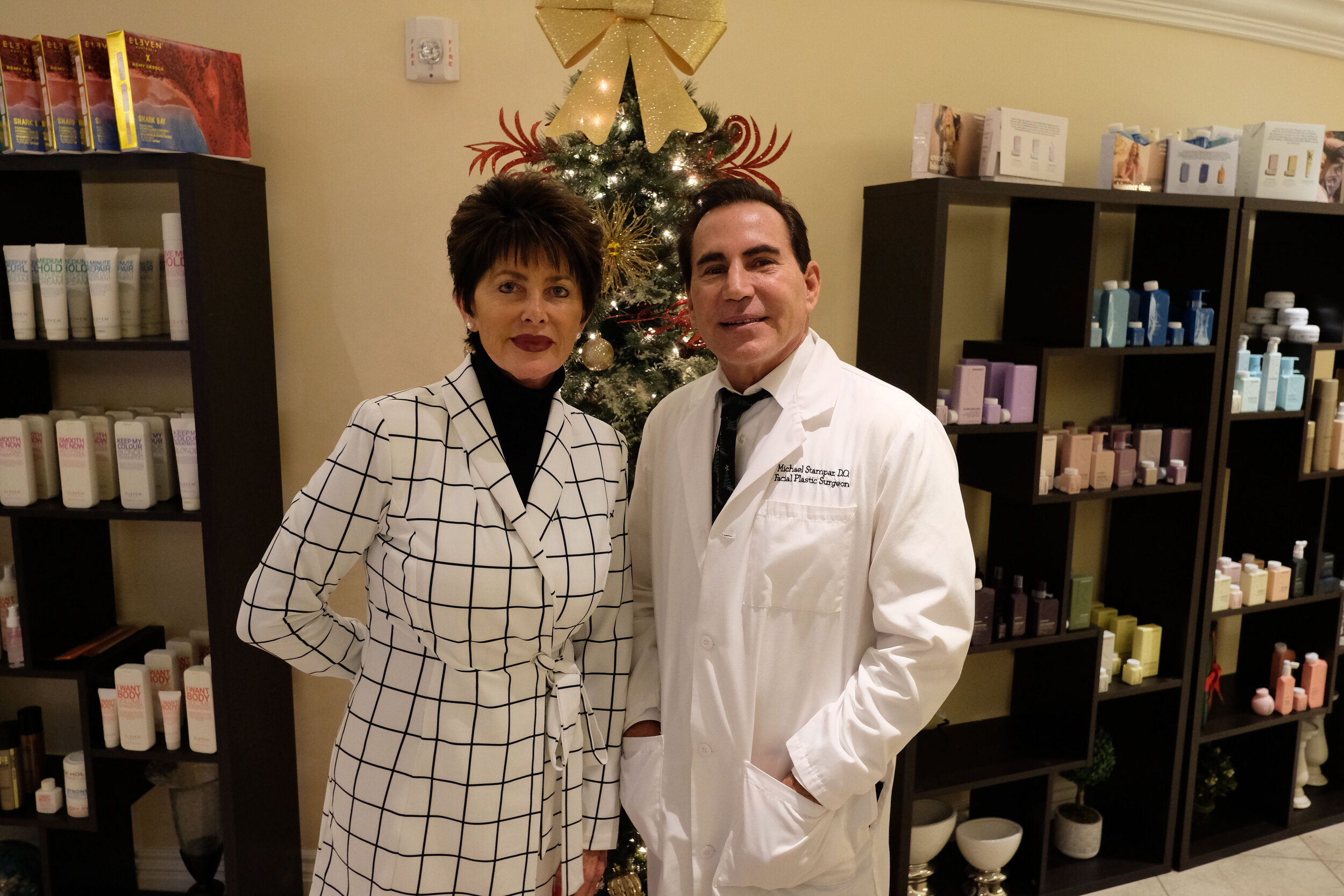 Owners and Medical Directors of Spago Day Spa and Medispa, Dr. Cathy Criss and Dr. Michael Stampar