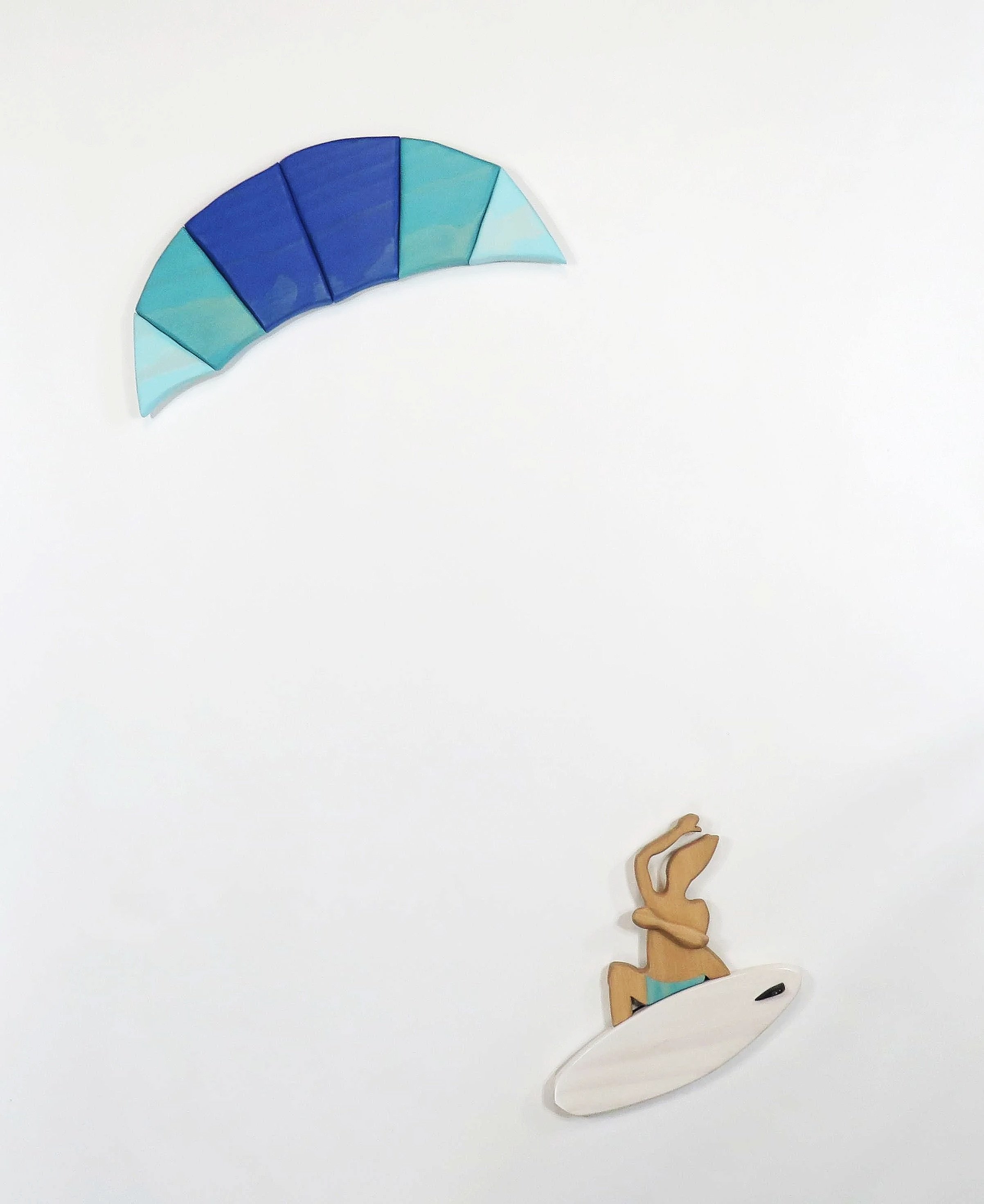 KITE SURFER (sail 9x22x1, surfer 13x13x1)