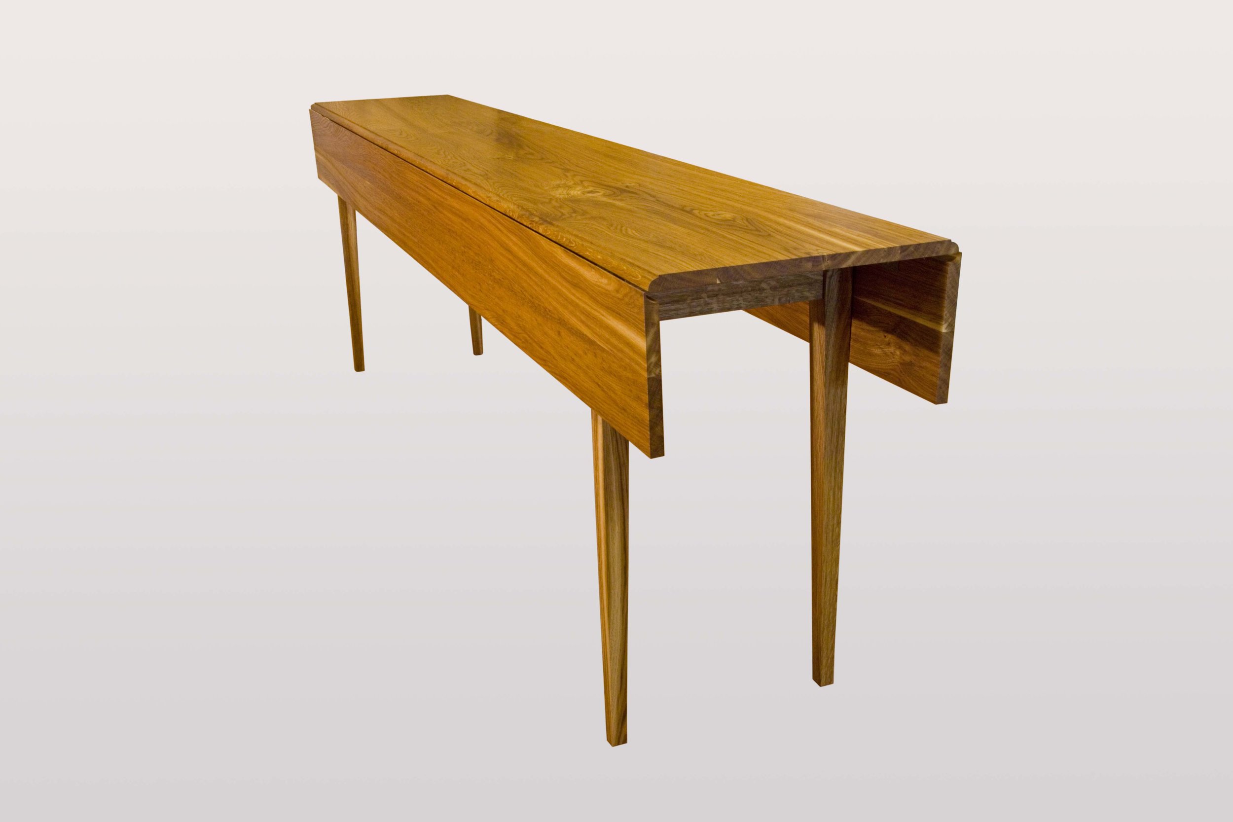  “Harvest table”  Brown oak. 