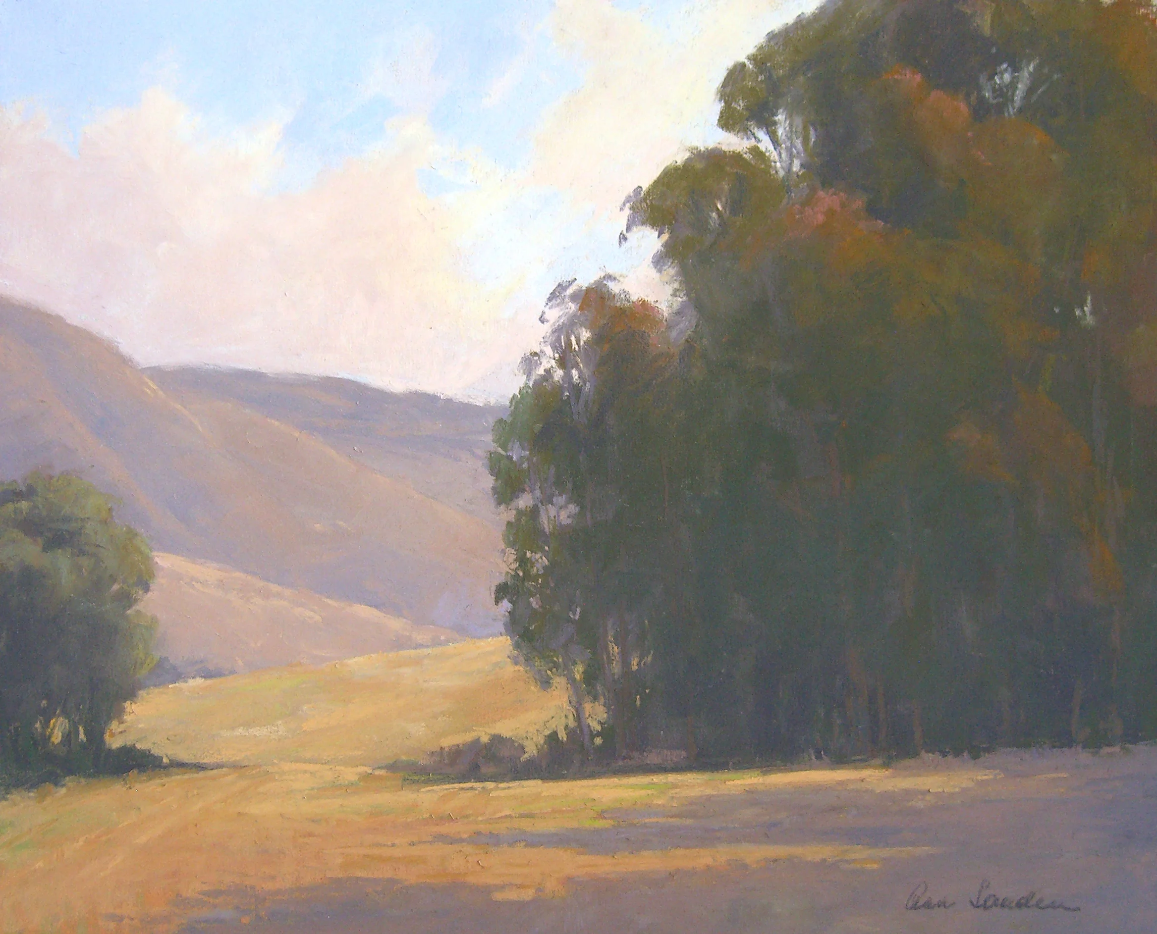 Afternoon Shadows, pastel, 16x20 SOLD