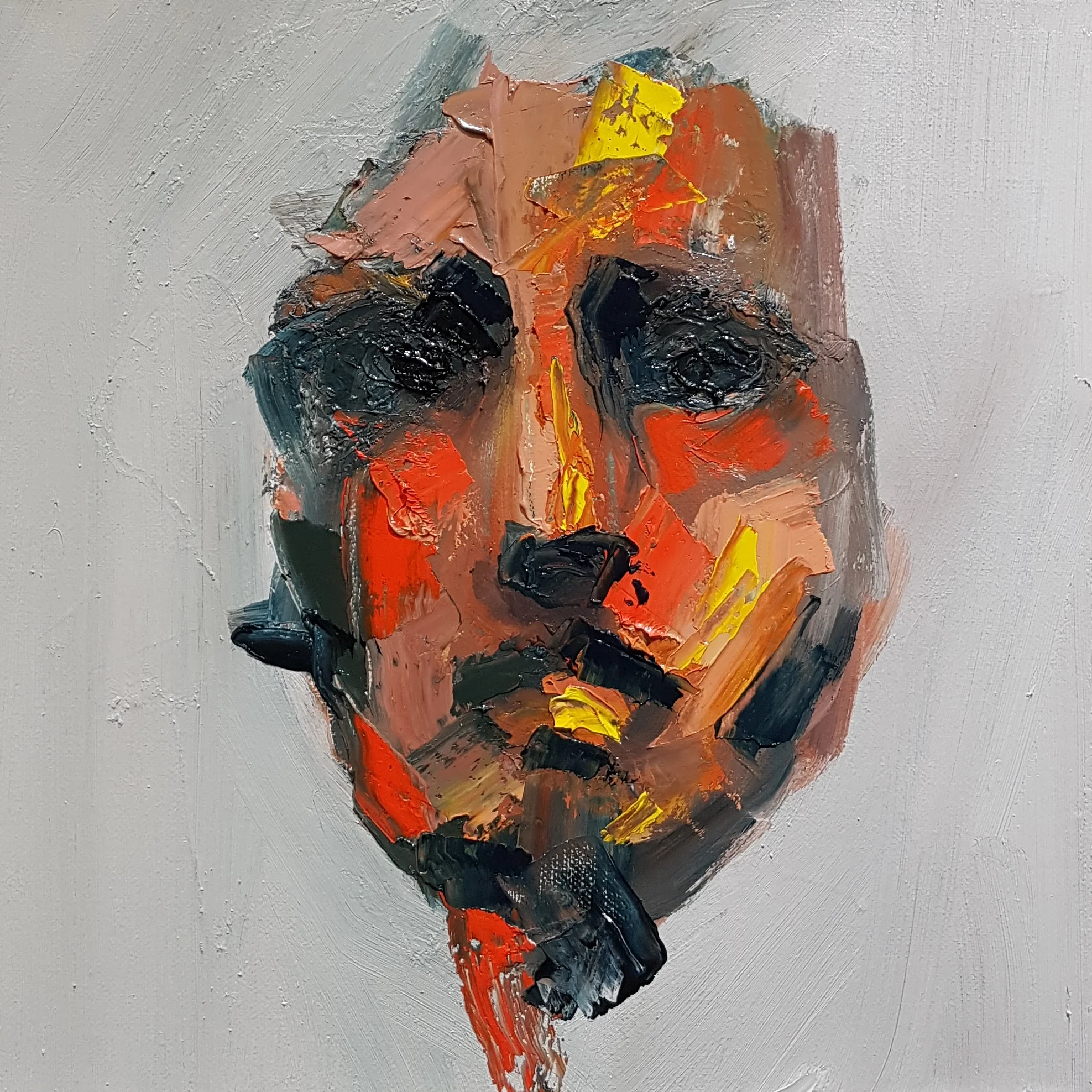 Paraiso, 12" x 12" oil on canvas