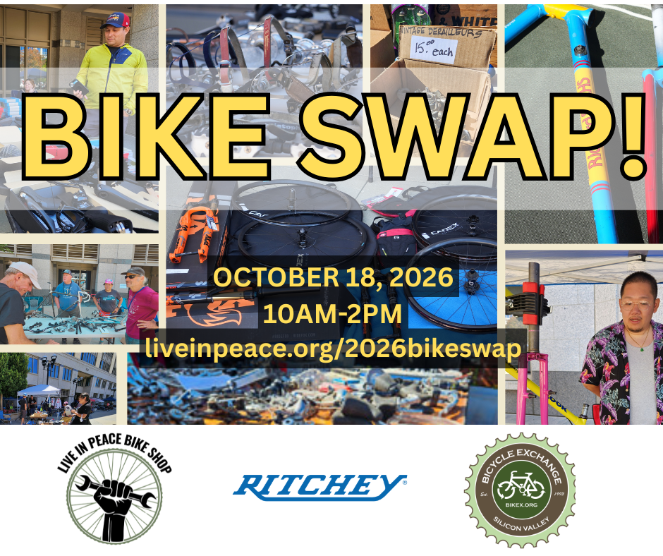 The Big Bike Swap Is Back for 2026 with Live in Peace and Ritchey.