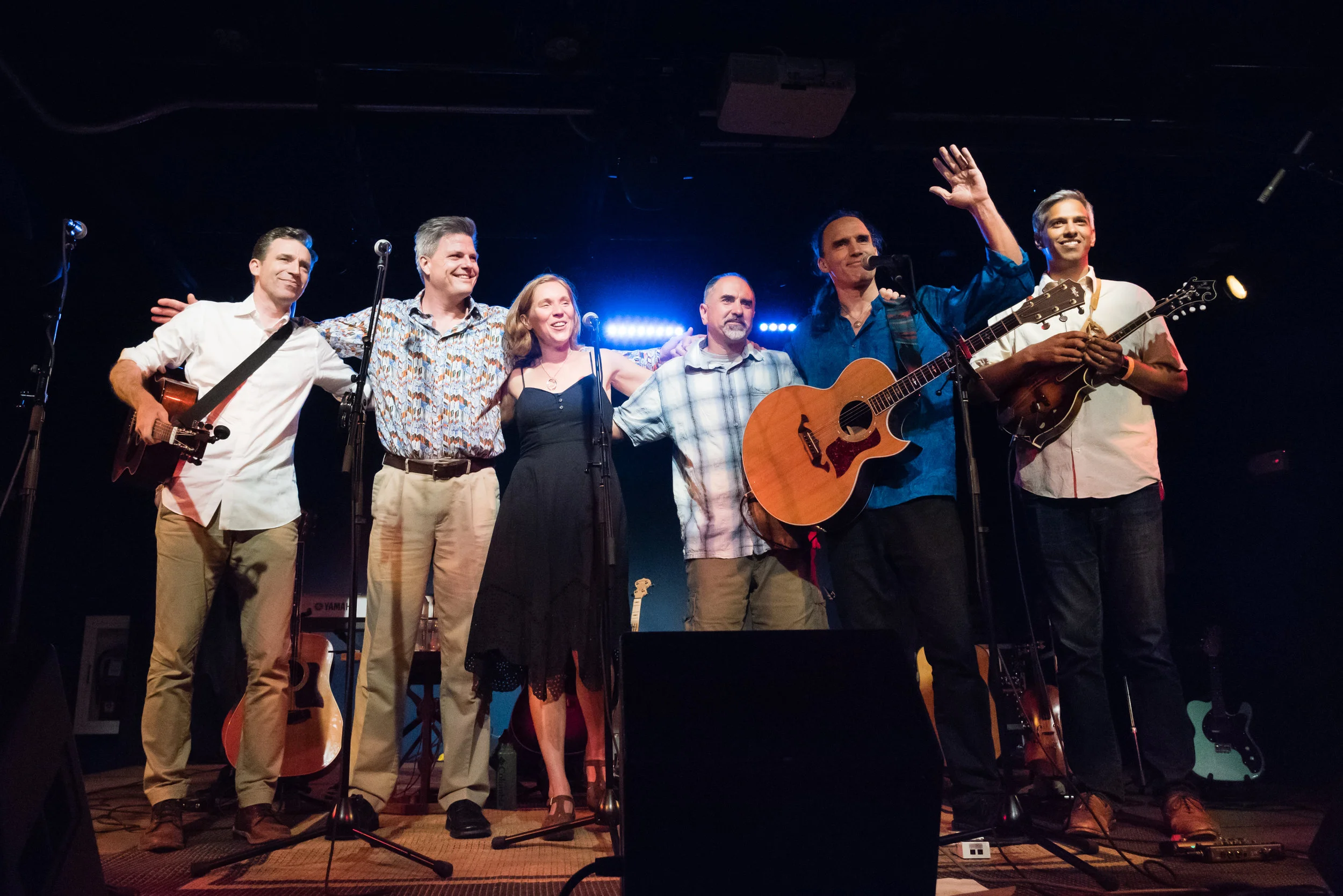 L-R: Patrick Lynch, Greg Heelan, Allison Hughes, Eric Olson, Eric Maring, Arun Ivatury. PHOTO: AARON SPRINGER