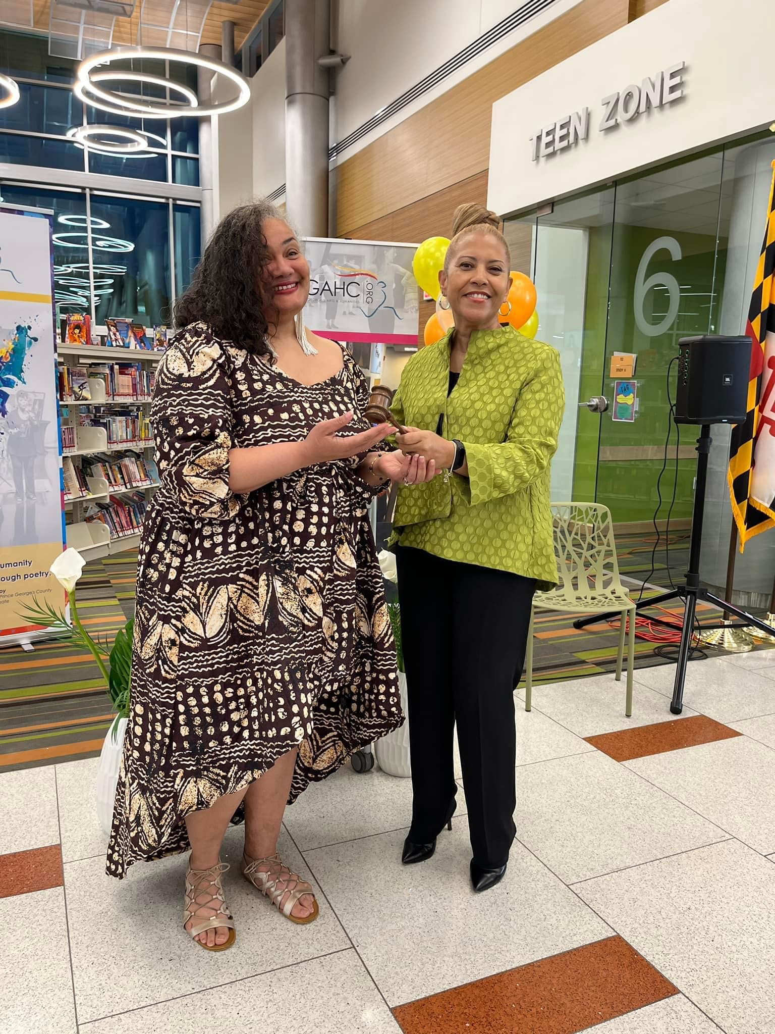 A Poetic Passing Of The Gavel