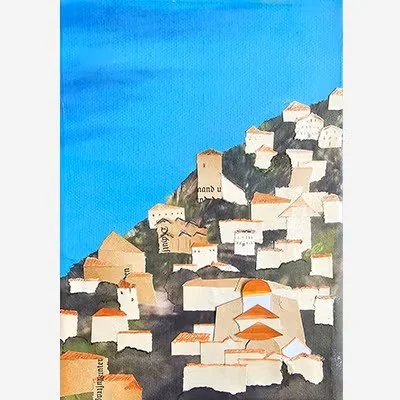 Patricia Phillips Bowden: Travel Collaged and Painted