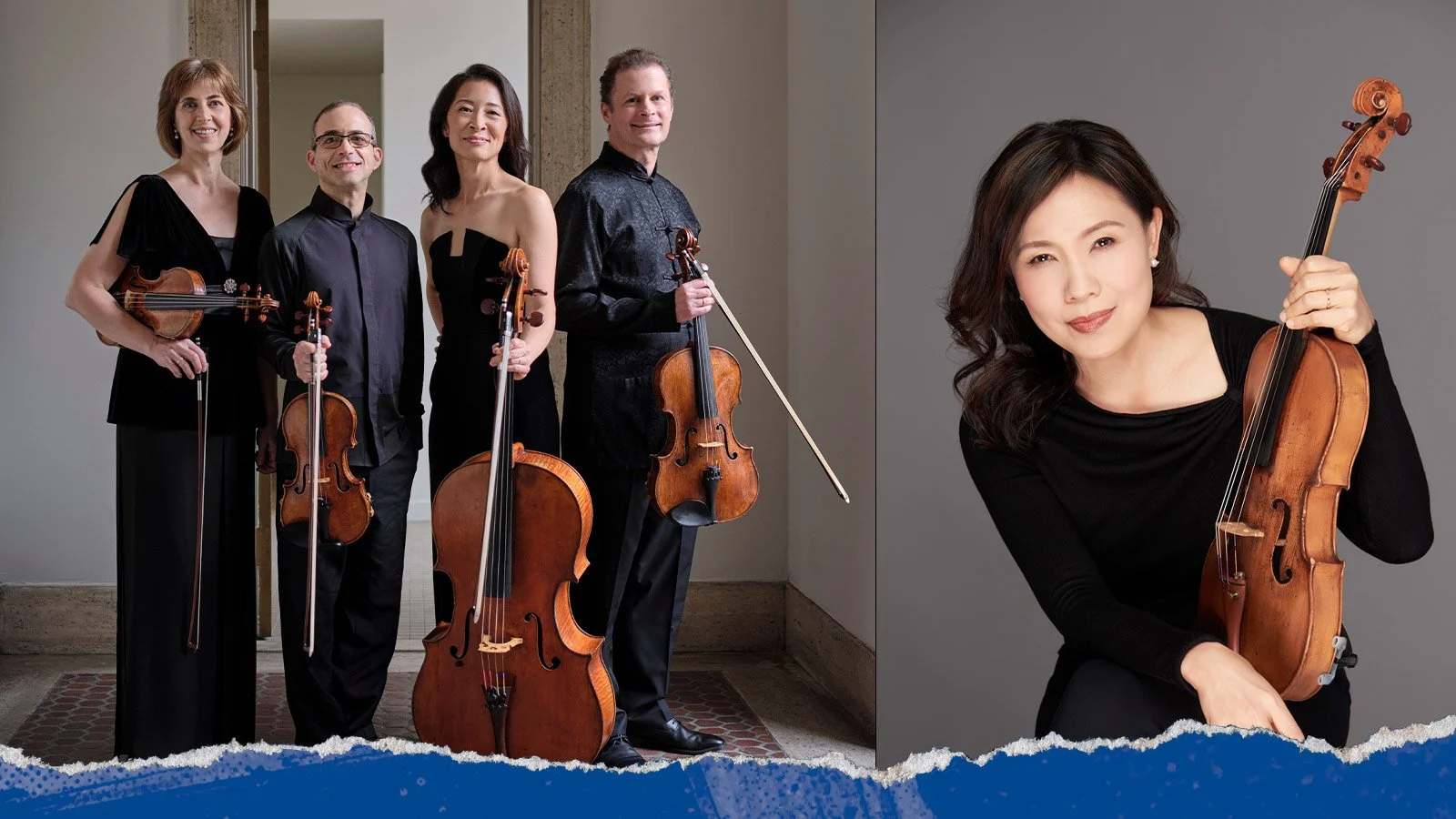 Brentano Quartet with Hsin-Yun Huang
