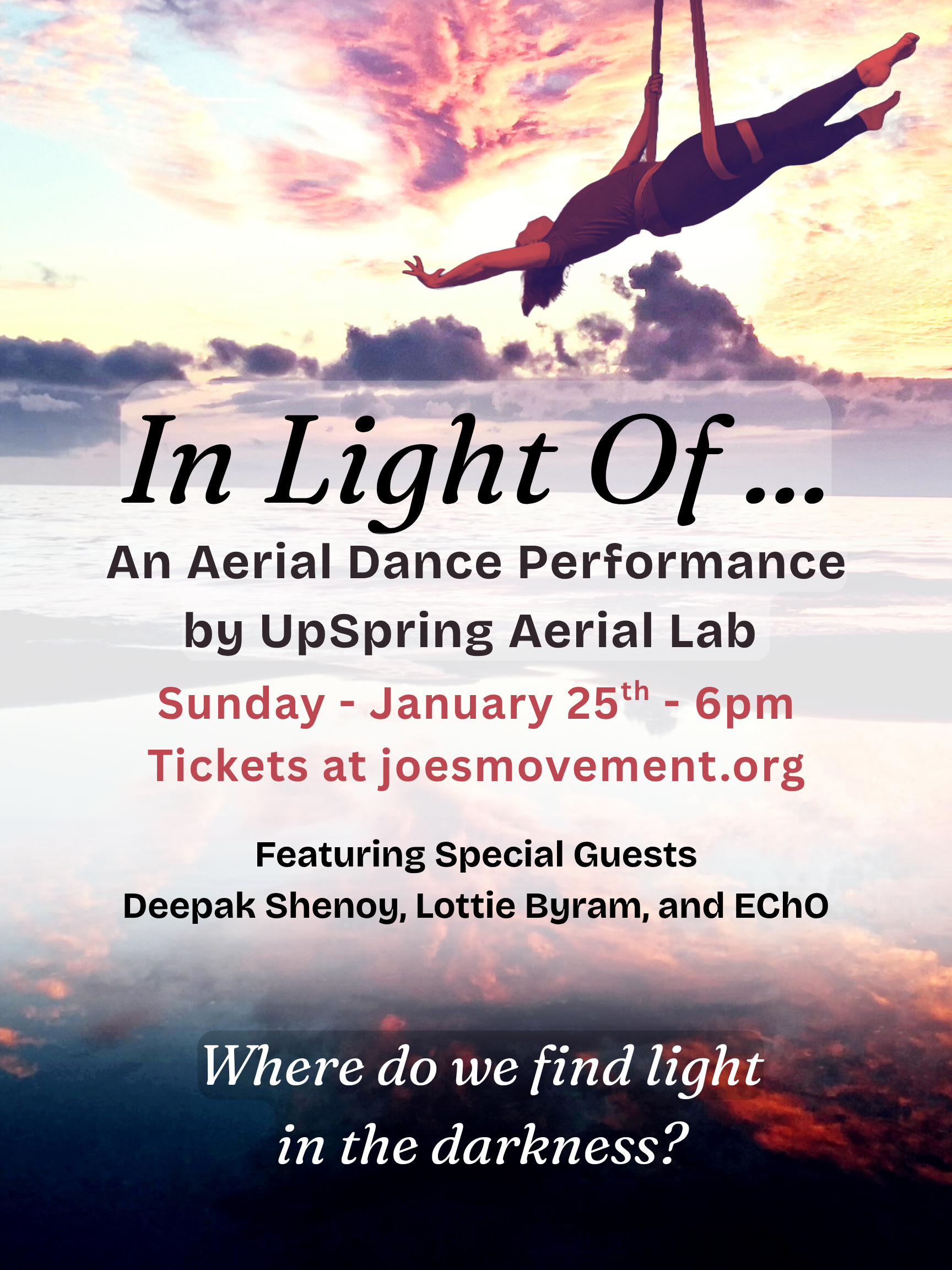 UpSpring Aerial Studio Presents: In Light Of...