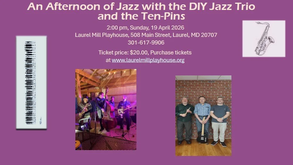 An Afternoon of Jazz featuring the Diy Jazz Trio and the Ten Pins