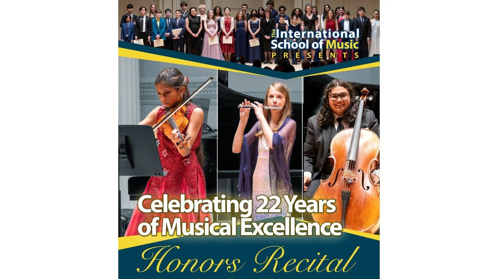 International School of Music Honors Concert