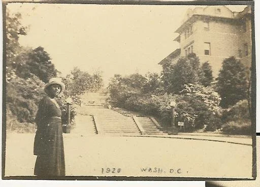 Therese Withington, great-great-granddaughter of William Stives, 1920 in Washington, DC.