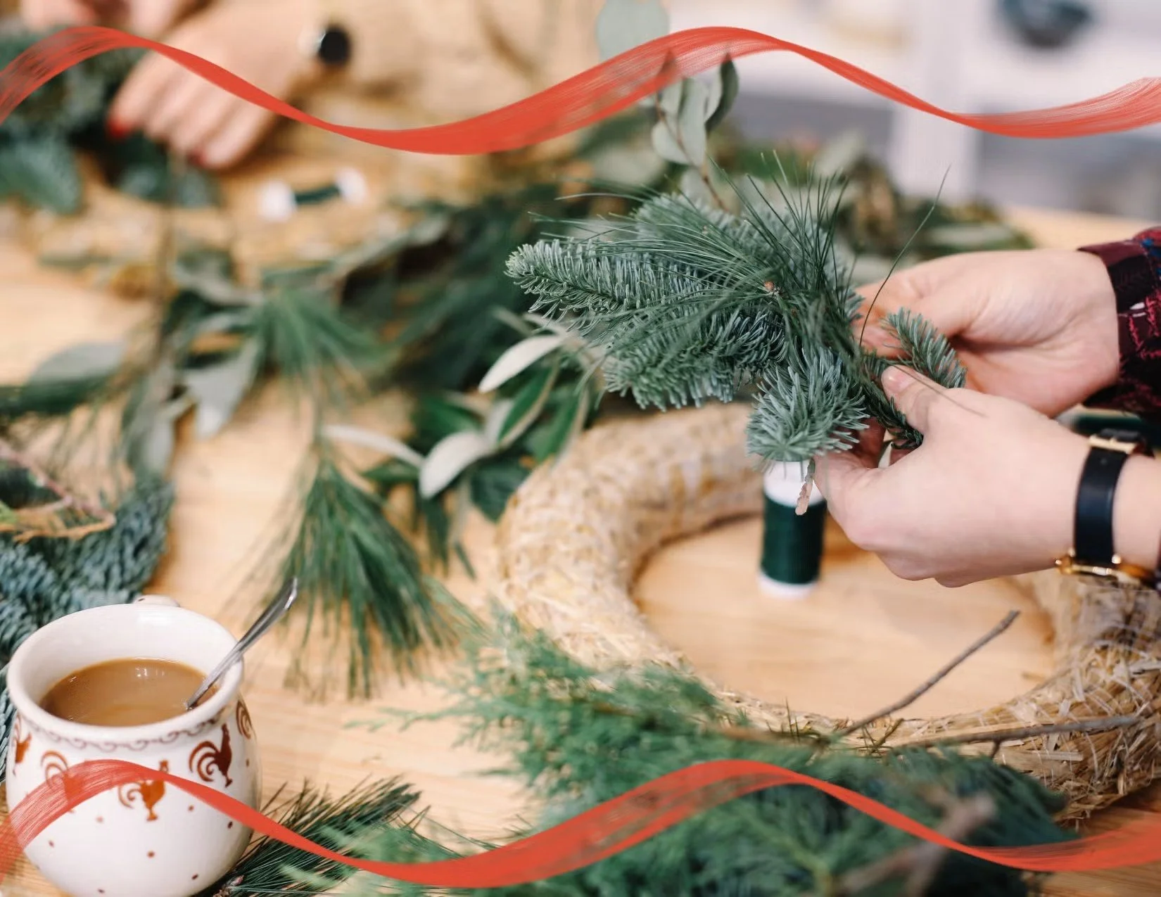 Holiday Wreath-Making Art Workshop