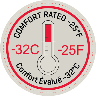 Comfort Rated -32C/-25F Cream