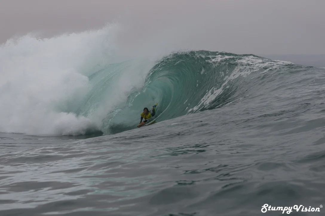 Arican local Kevin Torreso getting amongst it with solid performances.