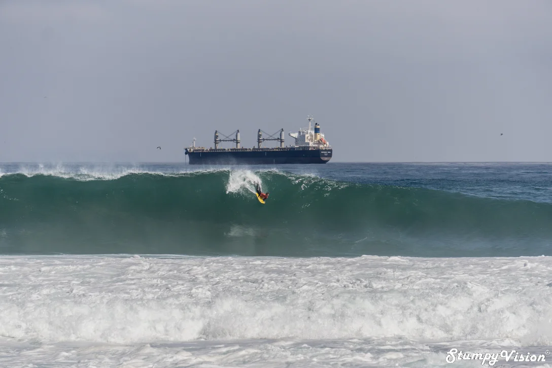 Dave Hubbard struggled to find the waves he needed and was a shock elimination in the early rounds.