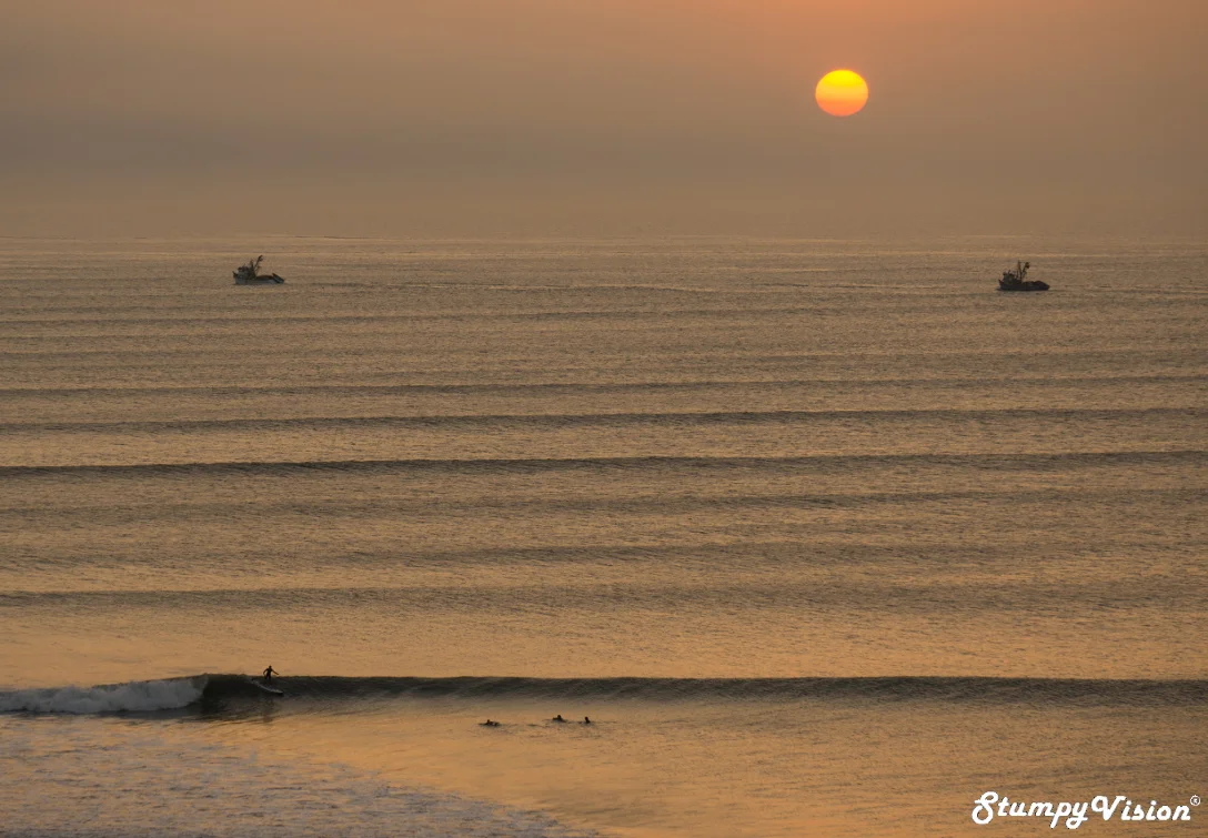 The end of another perfect day in Peru.