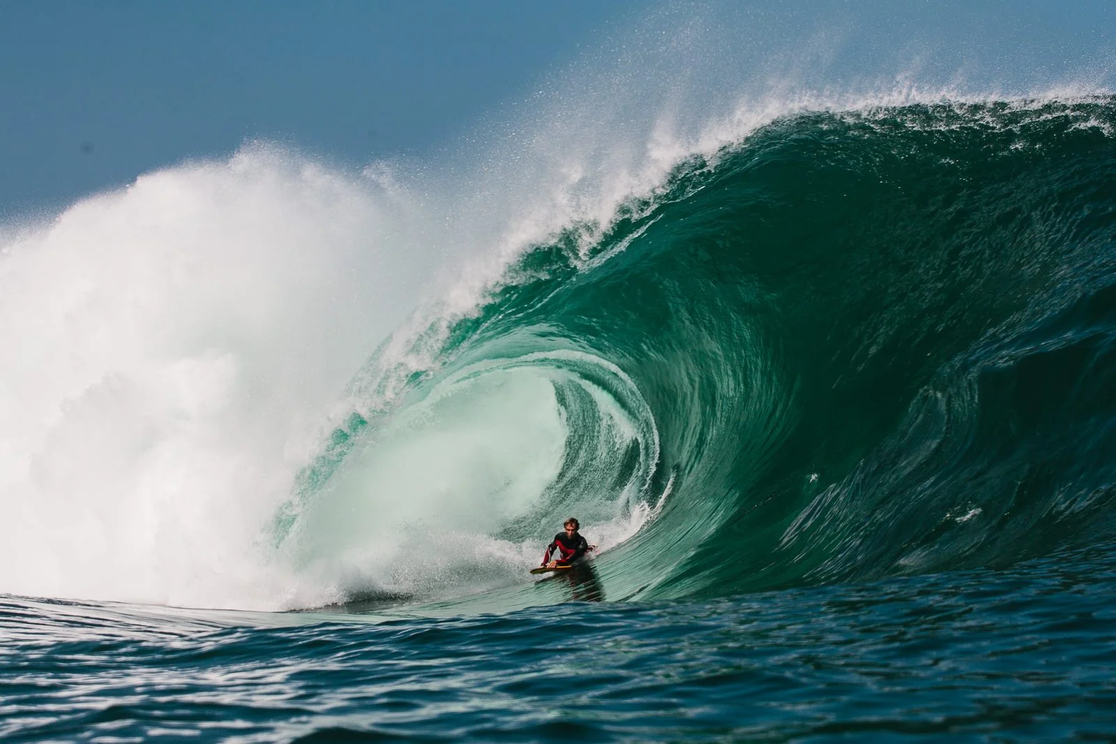 Michael Novy in the sweet spot. Photo courtesy of Chris Garden .