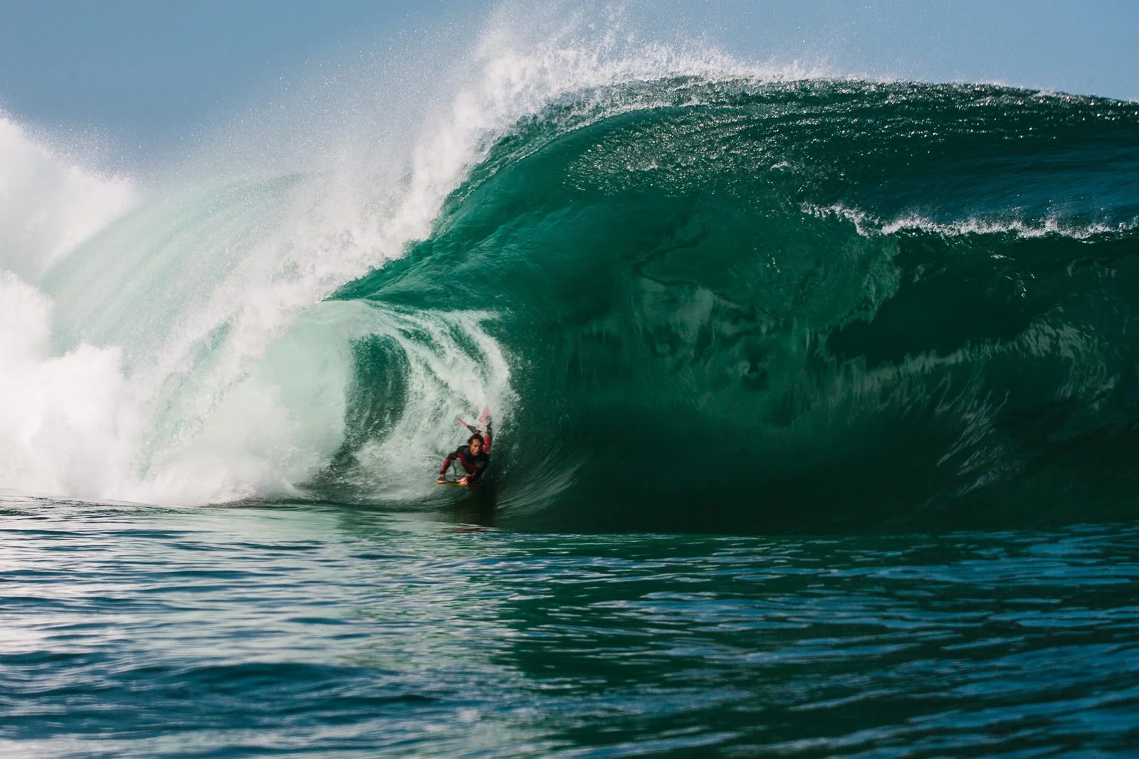 Australian Michael Novy charging hard a few years back. Photo by legendary New Zealand photographer Chris Garden .