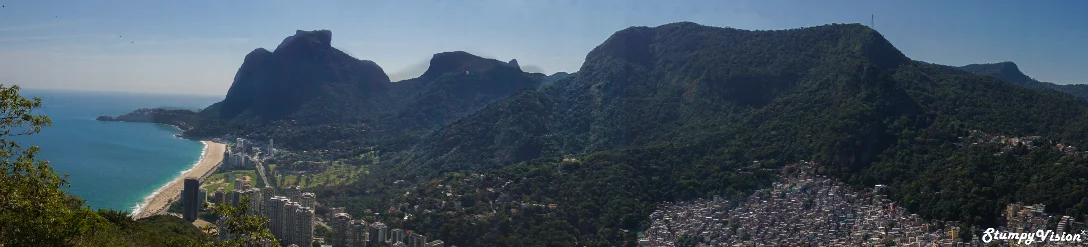 Rio a city of extremes. Minutes from one of the wealthiest suburbs in Rio lays one of the poorest in Rocinha.