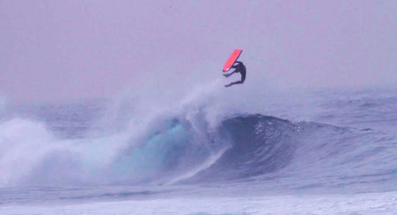 Pedro tweaking out on a ridicously huge boost.