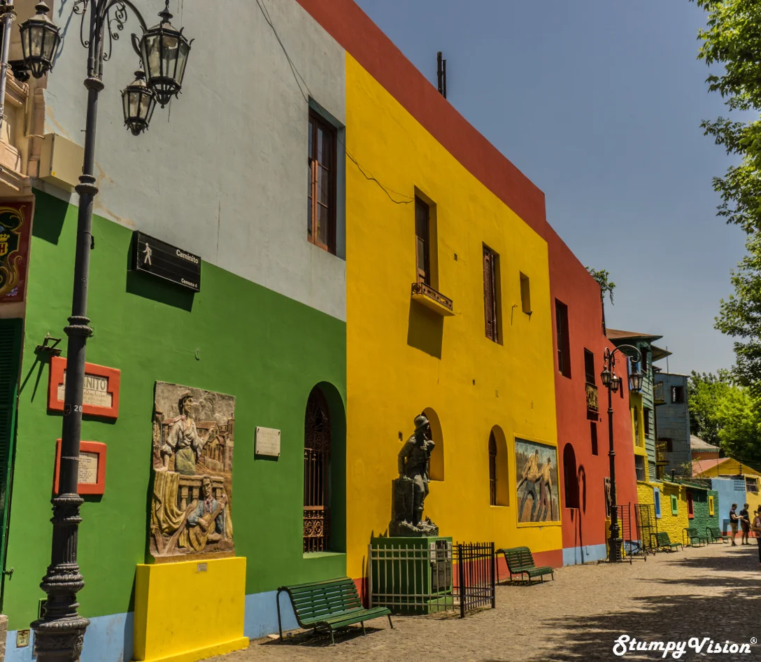 Bright and bold La Boca.