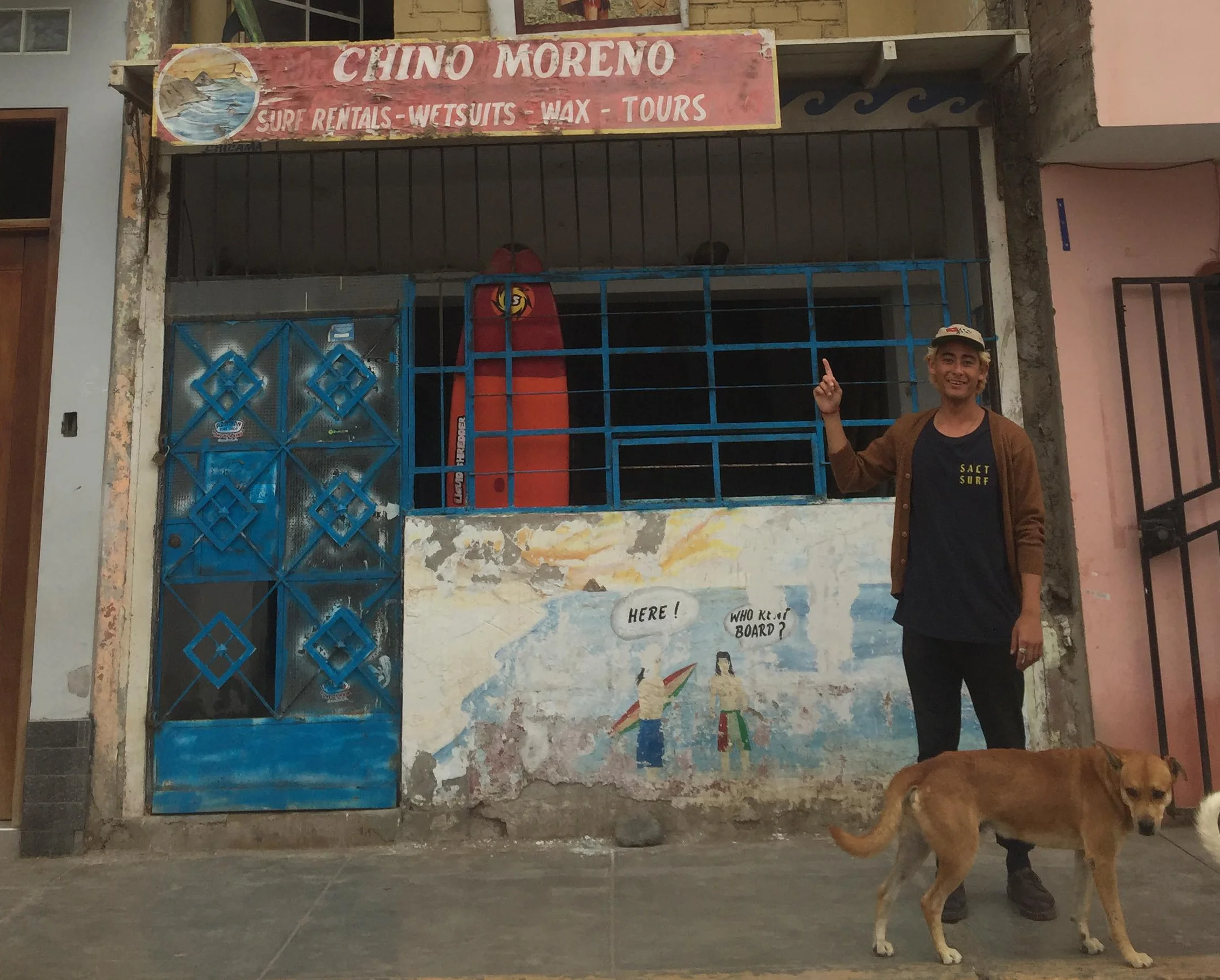 Milo, the blonde Gringo Chinaman.