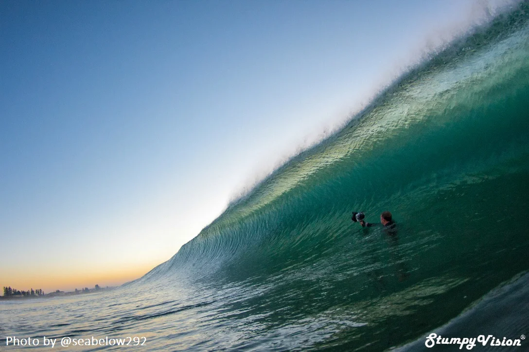 Did I mention it was a solid swell?