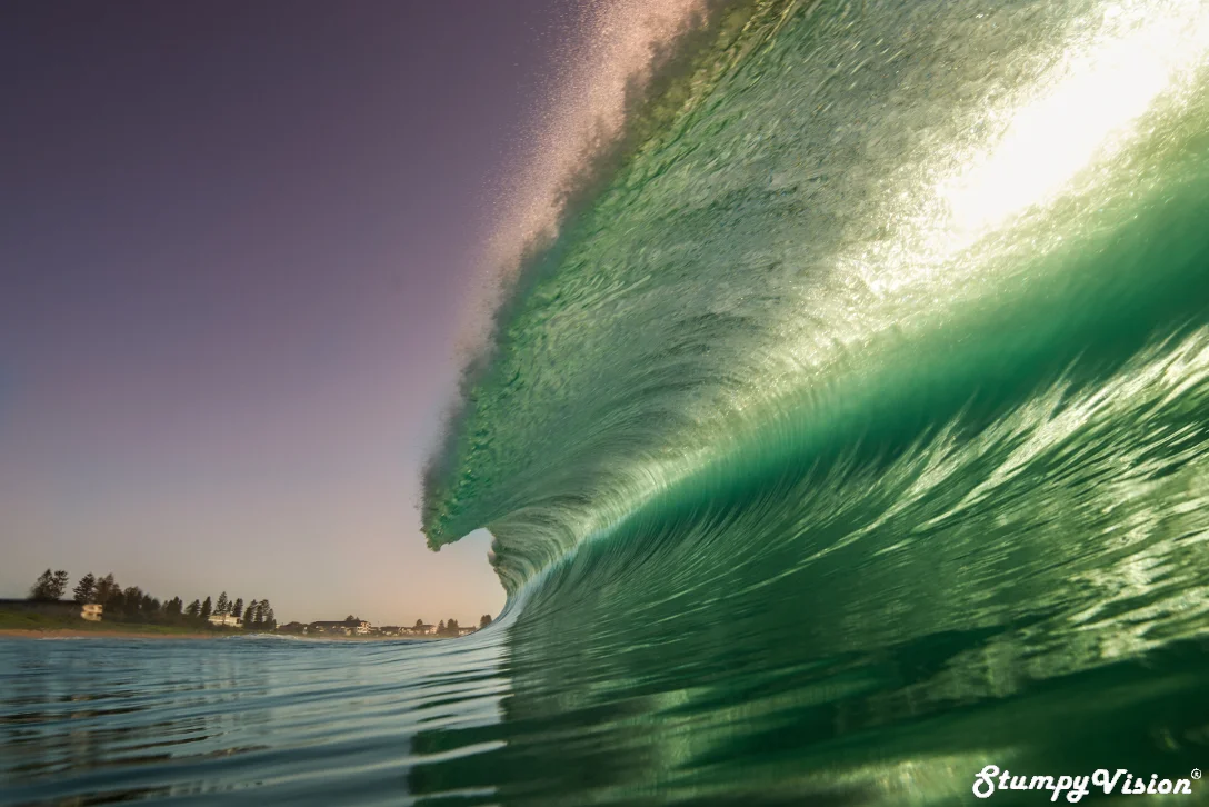 Kpaloa fins helped to keep me in the sweet spot to capture this image at my local.