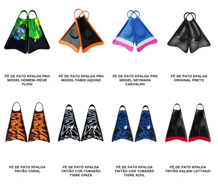 Kpaloa Swim fins Pro Model Waterman Bodysurf and Bodyboarding