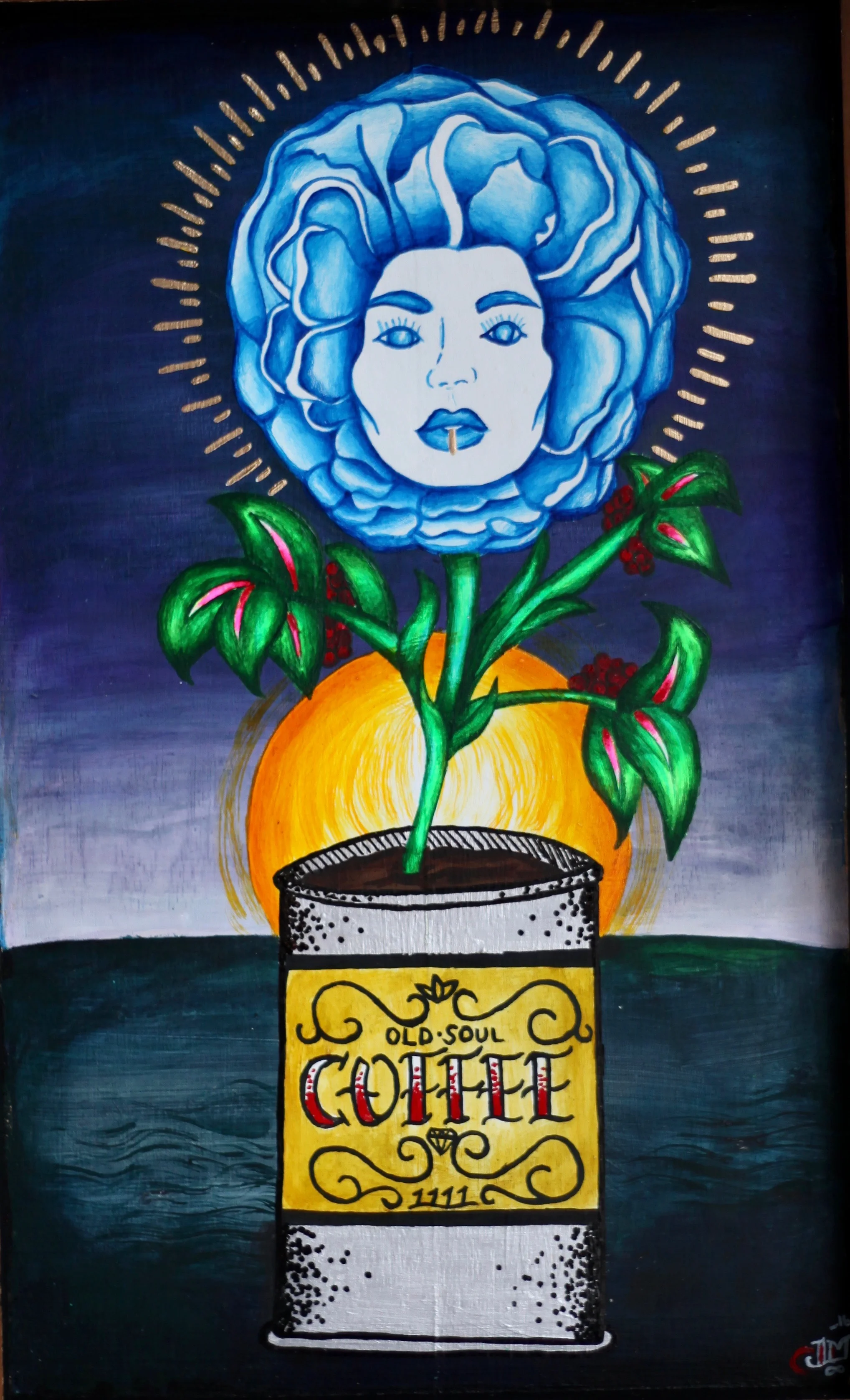 Coffee On Venus Painting (2016)