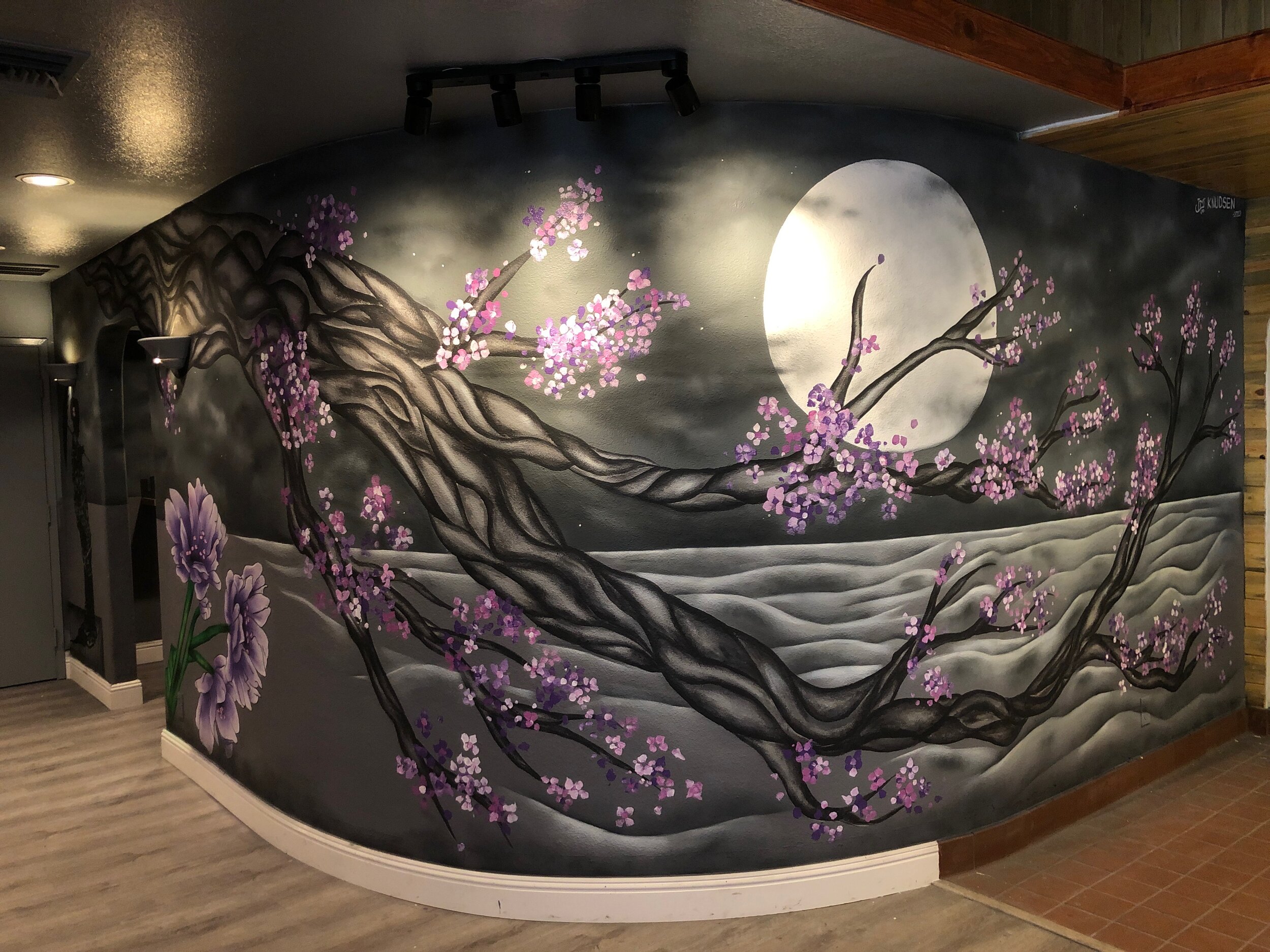 Purple Cherry Blossom Tree (2020)