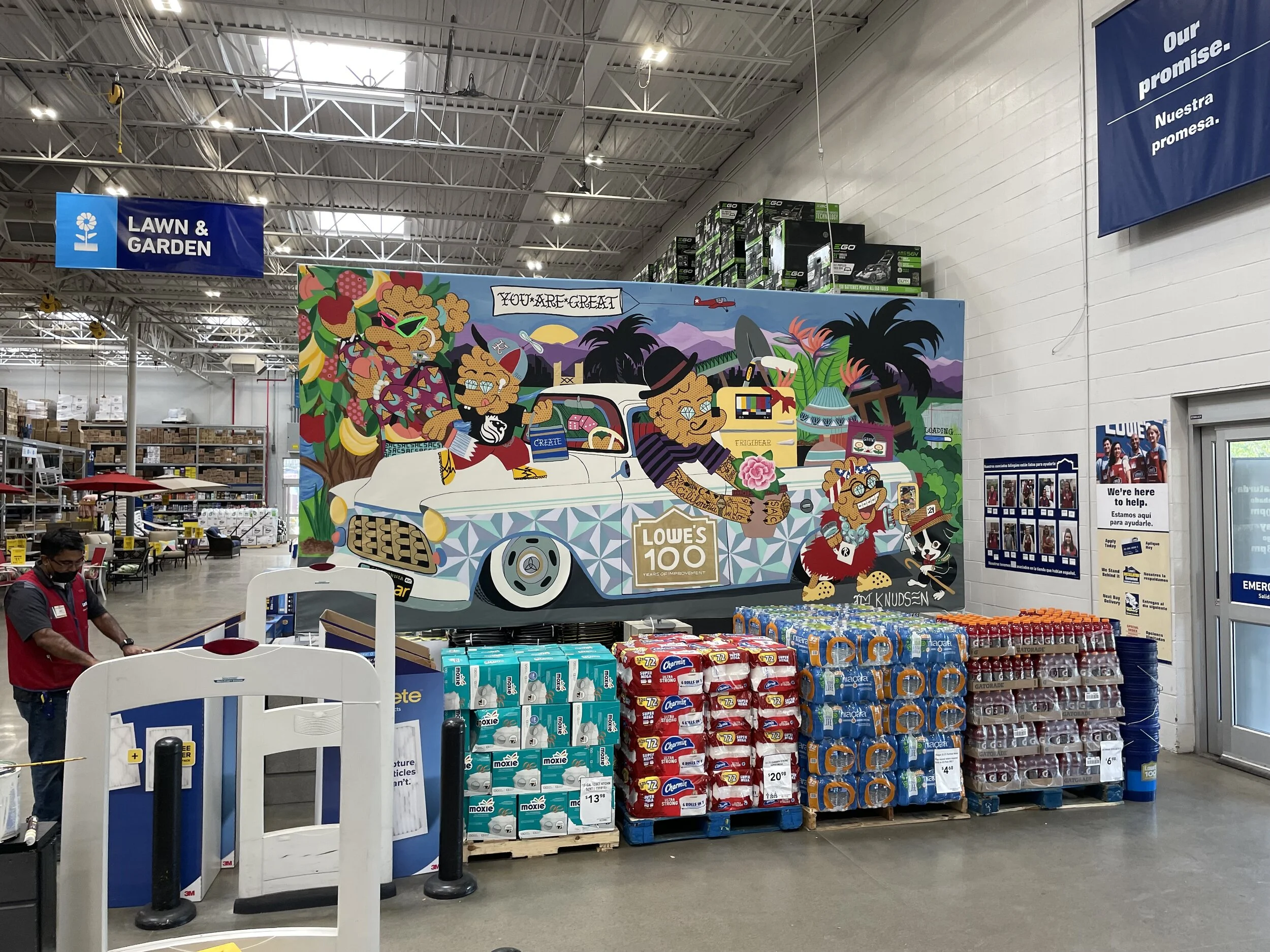 Papa Bear Splurged at Lowes (2021)