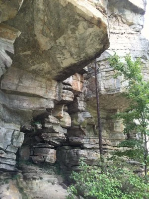 Stunning rock formations. So cool thinking about the native people who lived around this mountain.