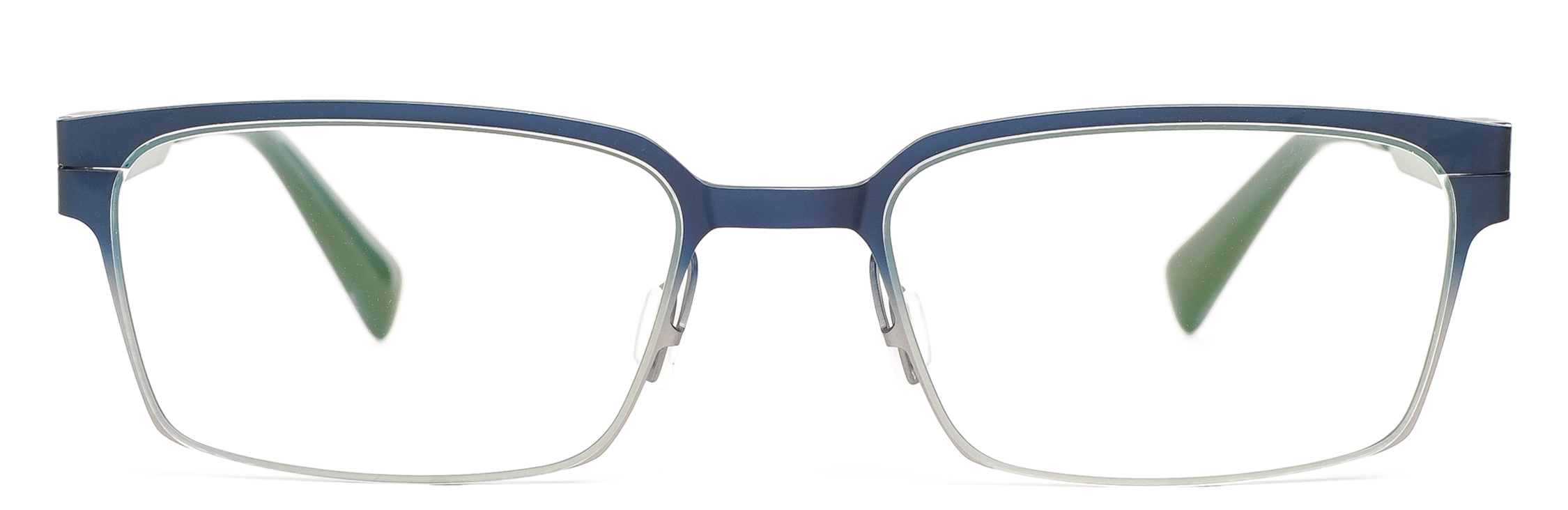 Navy Blue-Silver Gradient