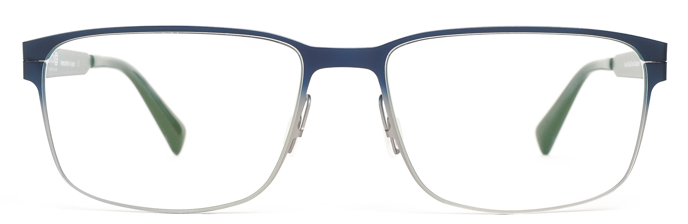 Navy Blue-Silver Gradient