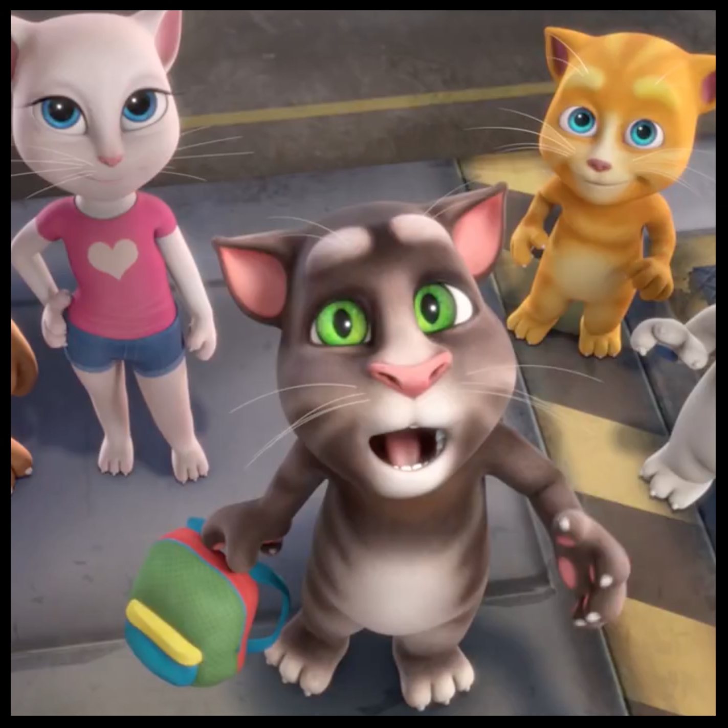 talking tom & friends: the contest