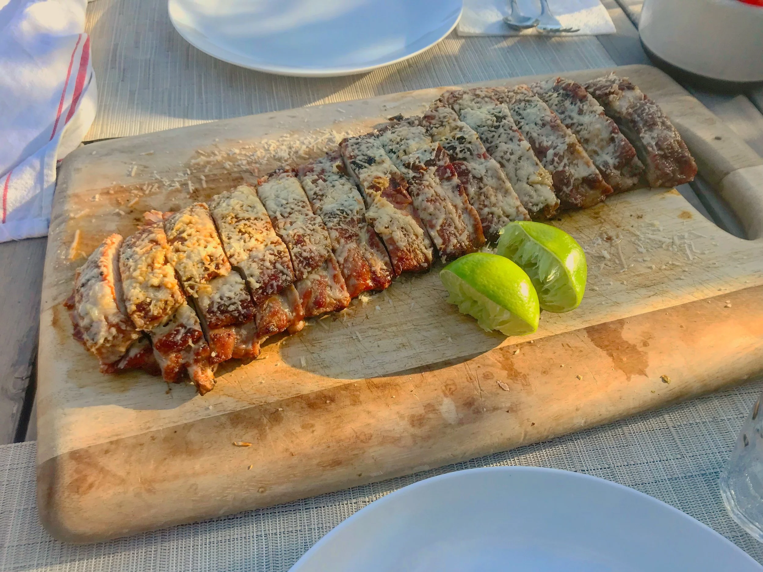 Brazillian Ribs w Parmesan & Lime