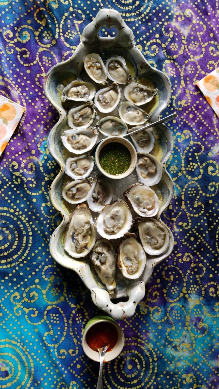 Shucked Raw Oysters 