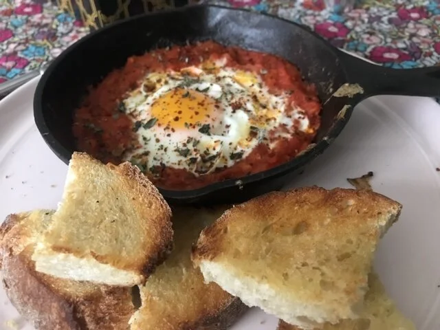 Shakshuka with Fresh Sourdough Toast