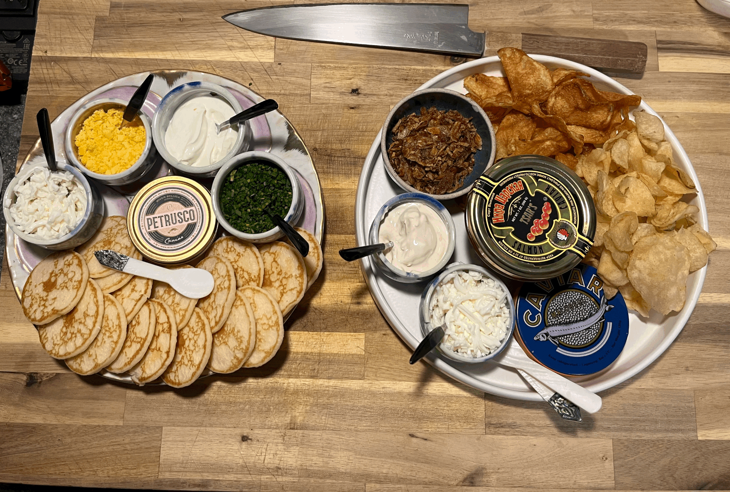 Casual Caviar Service