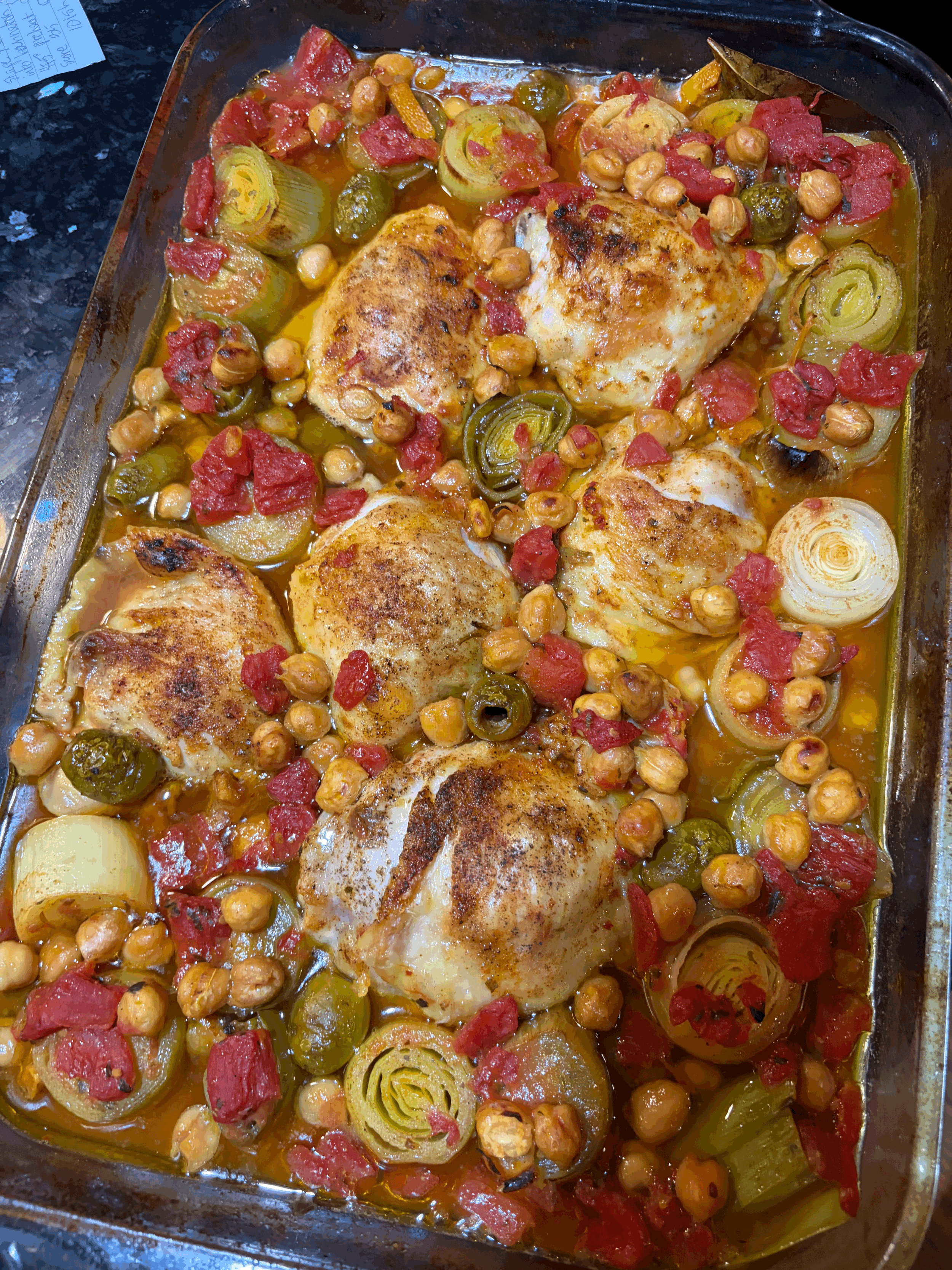 Moroccan Chicken Bake