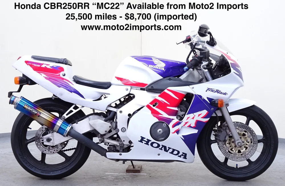 Available Bikes Moto2 Imports
