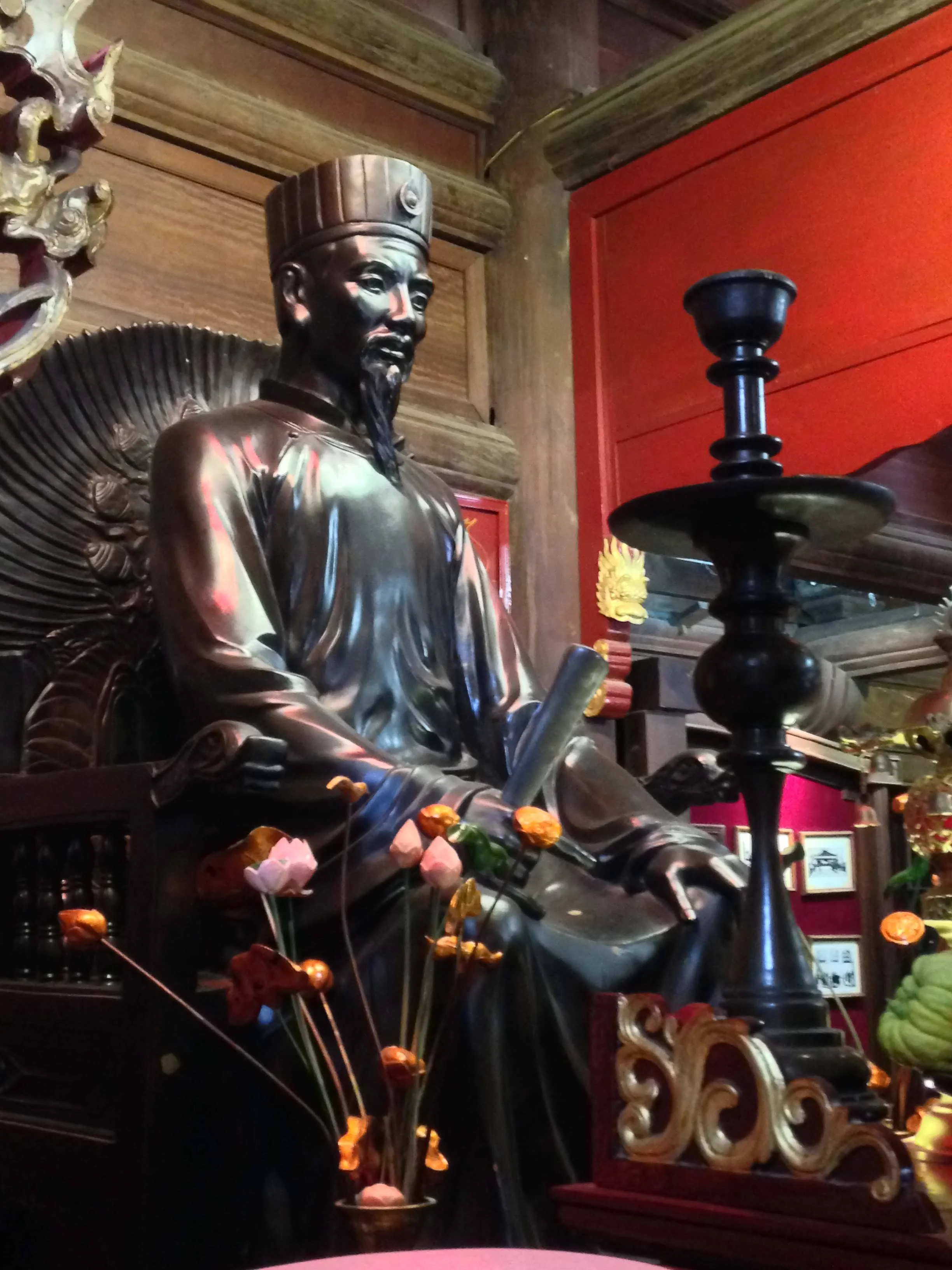  a shrine inside the temple 