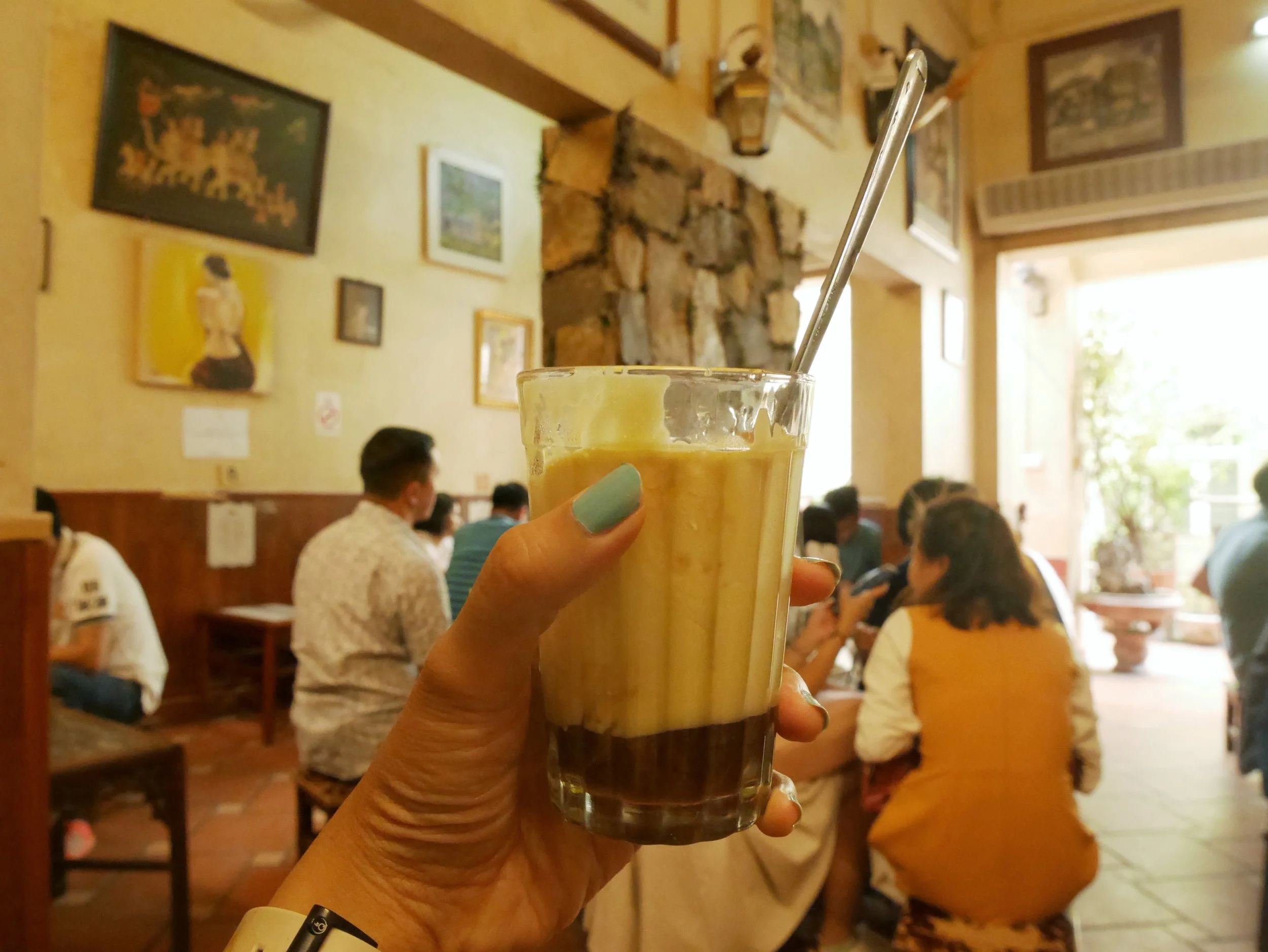  The original Vietnamese egg coffee at Cafe Giang, Hanoi Old Quarter 