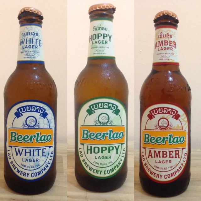  three brand-new flavors of Beer Lao 