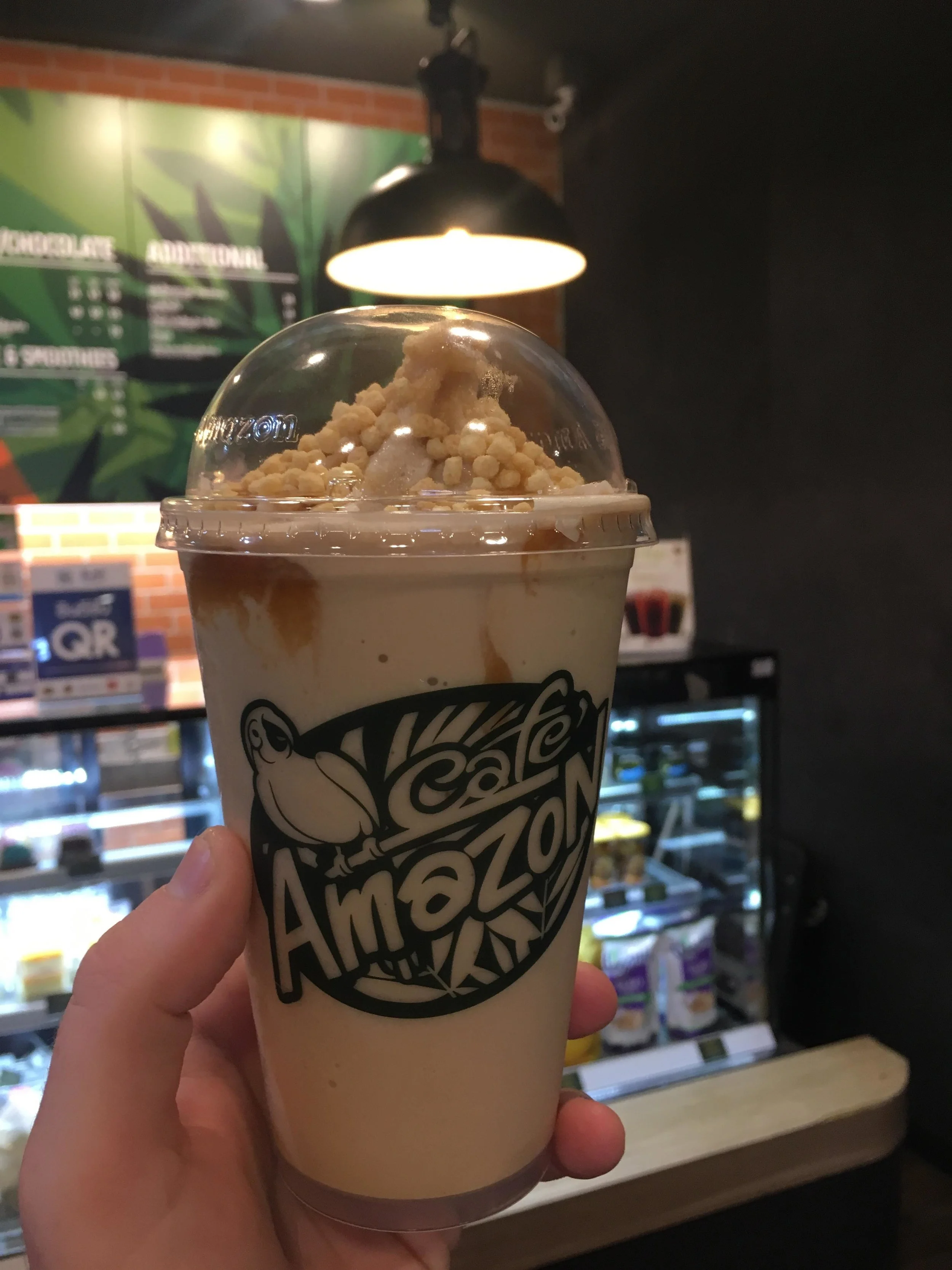  Cafe Amazon’s Amazon Fortune Cookie coffee drink 