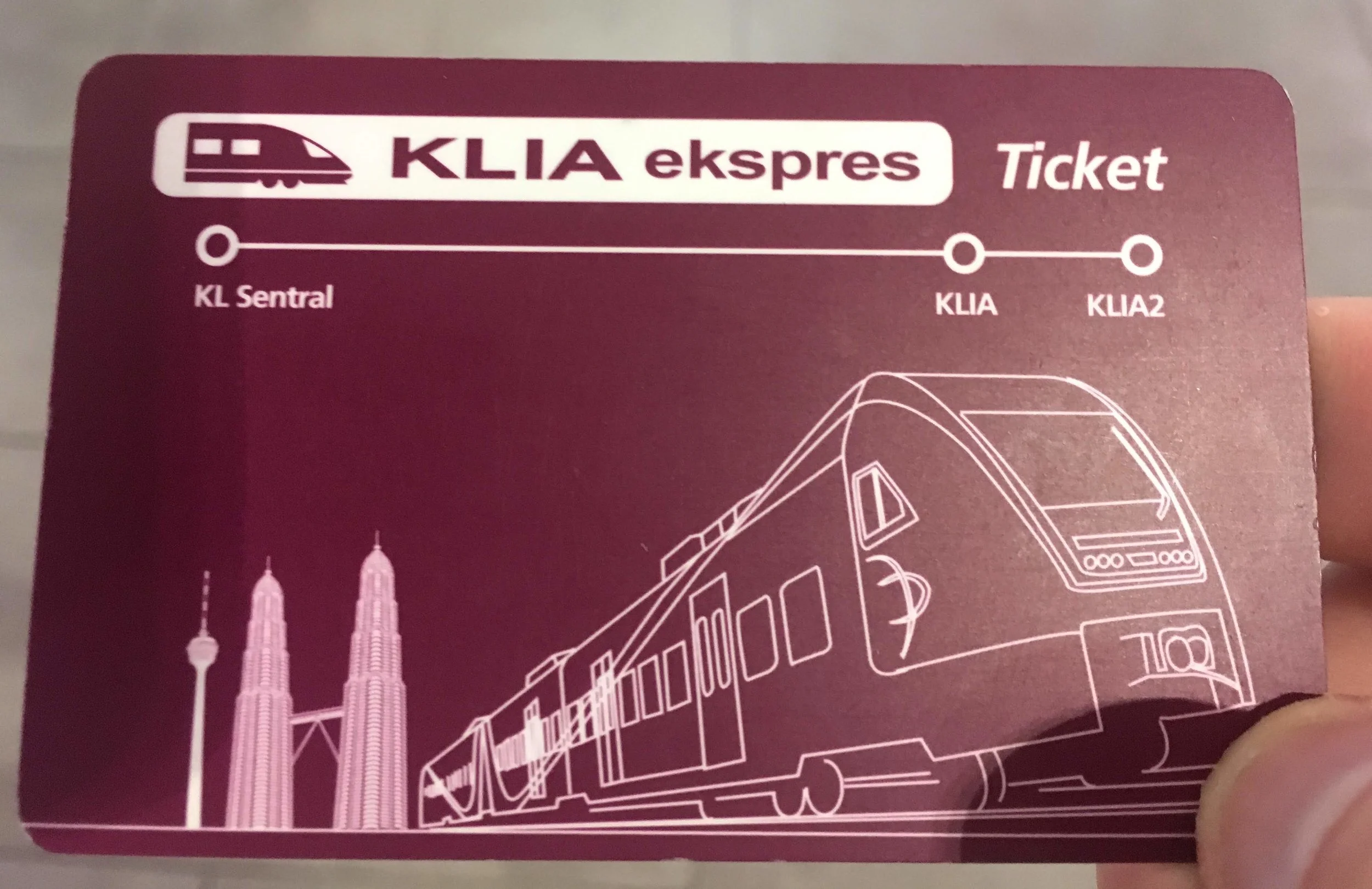 Klia Ekspres The Fastest Way To Get To Kuala Lumpur Malaysia From The Airport Chilling Elephant