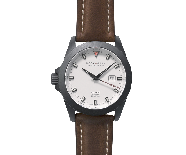 Sportfisher Black – White Dial