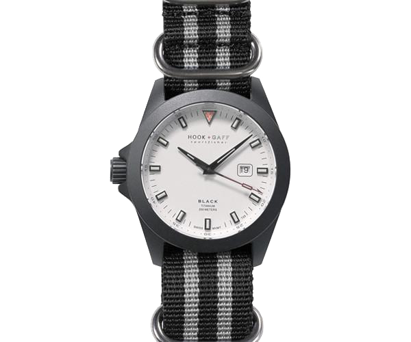 Sportfisher Black – White Dial